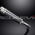 Delkevic 14" Carbon Fiber Round Stubby Muffler - BMW K1300GT - 2009-2011 Exhaust