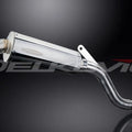 Delkevic 14" Stainless Steel Oval Muffler - Yamaha XT600E - 1995-2005 Exhaust
