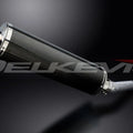 Delkevic 18" Carbon Fiber Oval Muffler - Honda CBR600F3 - 1995-1998 Exhaust