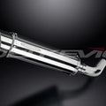 Delkevic 14" Stainless Round Muffler - Honda VFR800 Interceptor - 98-01 Exhaust