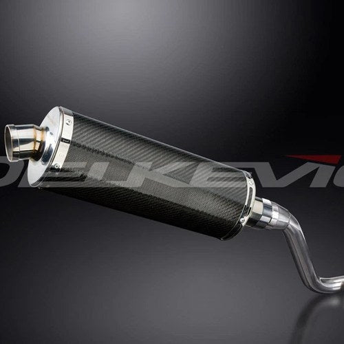 Delkevic 14" Carbon Fiber oval Muffler - Honda CRF250L - 2012-2016 Exhaust