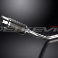 Delkevic 8" Carbon Fiber Round Muffler - Suzuki GSX-R7505 - 2006-2007 Exhaust
