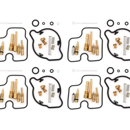 4 Pc Deluxe Carburetor Rebuild Kit Jet Gasket Honda CBR600F3 1995 1996 1997 1998