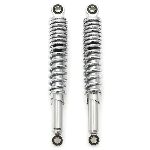 Chrome Rear Shocks Eye To Eye 320mm 12.5" Honda CB100 CL100 CL100S CB125S CL125S