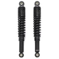 Black Rear Shocks - Eye To Eye - 320mm / 12.5" - Honda Kawasaki Yamaha Suzuki