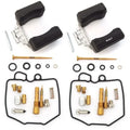 Deluxe Carburetor Rebuild Kit With Floats - Honda CM400 CM400A CM400T - 1979