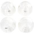Honda Clear Turn Signal Lens Set - 33402-268-672 - CB100 CB125 CB200 CB350 CB400