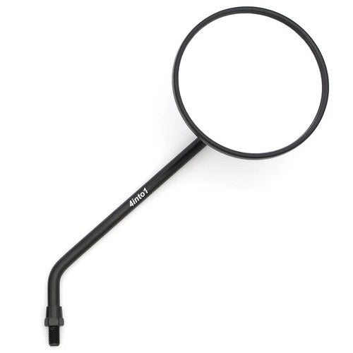 Universal Right Side Black Motorcycle Mirror - 10MM x 1.25 Honda Kawasaki Suzuki