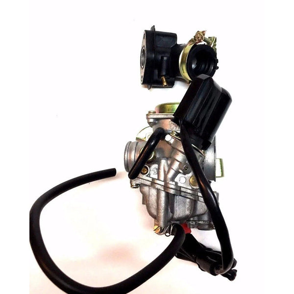 20MM Tank 50CC 50 Carburetor & Intake Manifold Boot Scooter Moped Carb New