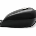 The Pacifica Bobber Gas Tank - Black - Cafe Racer Motorcycle Fuel Retro Classic