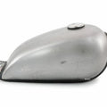 The Pacifica Bobber Gas Tank Raw Steel Cafe Racer Motorcycle Fuel Retro Classic
