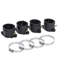 4Pcs Motorcycle Carburetor Intake Manifold Boot Joint for Yamaha YZF600R 95-07