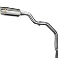 Delkevic 8" Stainless Slip-On Round Muffler Triumph Daytona 675 - 06-12 Exhaust
