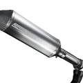 Delkevic 13.5" Titanium Slip-On X-Oval Muffler - BMW K1300S - 2009-2015 Exhaust