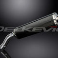 Delkevic 18" Carbon Fiber Slip-On Oval Muffler - BMW F800GT - 2013-2017 Exhaust