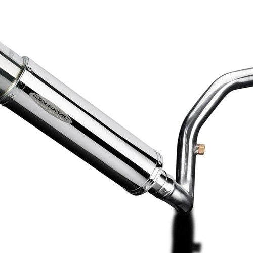 Delkevic Full 1-1 Exhaust 14" Stainless Round Muffler - BMW G310R - 2016-2021