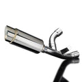 Delkevic Mini 8" Stainless Round Muffler - Ducati Supersport 939 - 17-19 Exhaust