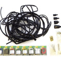 Master Electrical Mess - 104ft Wire 50ft Wire Tubing 30ft HeatShrink 100s Spades