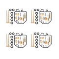 4x Carb repair rebuild kits 80-83 for 18-2574 Honda CB900C CB1000C CB900F