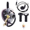 Carburetor & Throttle Cable & Handle Grip Bar For Honda Z50 1976-1999 (7/8")