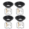 4 Carburetor Carb Repair Kit Diaphragms for Kawasaki Ninja 750R 900R ZX 750 900