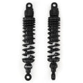 Adjustable Black Performance CNC Shocks - Eye / Eye - 340-350mm for Yamaha
