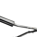 Delkevic Full 2-1 Exhaust 18" Stainless Oval Muffler - Yamaha Tracer 700 - 16-17