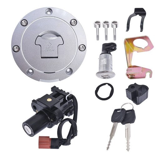 2007-2014 For Honda Cbr 600RR 1000RR Ignition Switch Fuel Gas Cap Seat Lock Key
