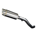 Delkevic Mini 8" Stainless Slip-On Round Muffler - Kawasaki Z750 - 04-06 Exhaust