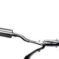 Delkevic Full 2-1 Exhaust 9" Oval Muffler - Kawasaki Ninja 300 - 13-17