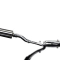Delkevic Full 2-1 Exhaust System 8" Round Muffler - Kawasaki Ninja 300 - 13-17