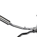 Delkevic 4-1 Exhaust 14" Stainless Round Muffler Kawasaki ZRX1100 /1200 99-05