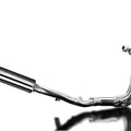 Delkevic Full 4-1 Exhaust 14" Stainless Round Muffler - Honda CB1100A - 13-14