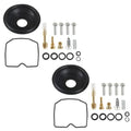2 Carburetor Rebuild Kit plunger diaphragm For Kawasaki EN450A 454 Ltd 1985-1990