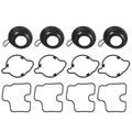 4 Set Carburetor Repair Kit Diaphragm Gasket Fit For Honda CBR600F4 1999-2000