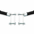 Folding Passenger Foot Pegs - Dual Sport Enduro - 10mm - Honda XR400 XR650