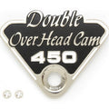 Side Cover Emblem - 87125-346-670 - Honda CB450K CL450K Dohc - 1972