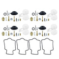 4Sets Carburetor repair kit diaphragm Float For Kawasaki Zx6R Zx600 ZZR600