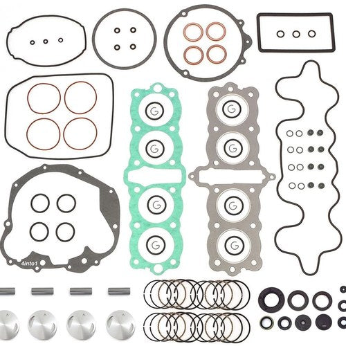 Engine Rebuild Kit Stock Standard Pistons - Honda CB550 1974 1975 1976 1977 1978