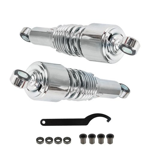 267mm/10.5" Motorcycle Rear Shocks Absorbers Round Hole Fit For Sportster Dyna