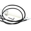 Throttle Cable Push Pull Polished Housing Honda CB650 CB750 CB900 CB1000 Tube