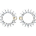 Chrome Exhaust Flange - Set of 2 - 18231-333-010 - Honda CA175 CB175 CL175