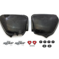 Complete Side Cover Kit w/ Red Honda Wing Emblems - Honda CB750K - 1971-1972