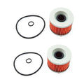 2 Pack Oil Filter & O-Ring Honda CB550 CB650 CB750 Goldwing Kawasaki EX250 Ninja
