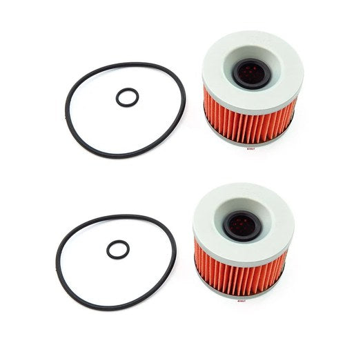 2 Pack Oil Filter & O-Ring Honda CB550 CB650 CB750 Goldwing Kawasaki EX250 Ninja