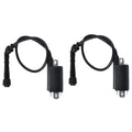 Fit For Kawasaki EX500 Ninja 500 500R 1987-2009 Set of 2 Ignition Coils