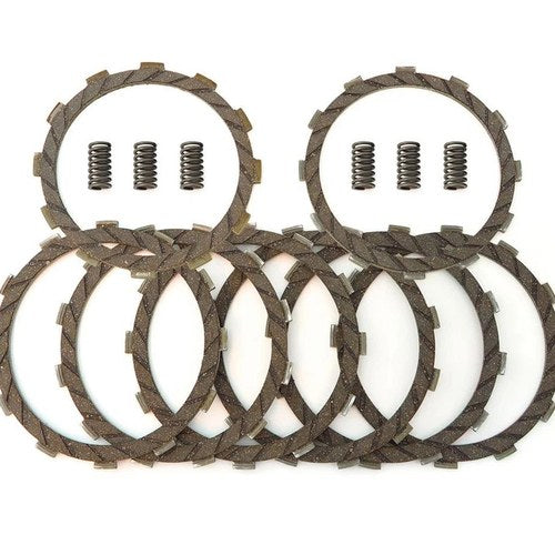 Clutch Friction Disc Plate Set with Ebc Springs - Honda GL1000 Gold Wing - 76-79