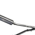 Delkevic Full 2-1 Exhaust 17" Steel Tri-Oval Muffler - Yamaha Tracer 700 - 16-17