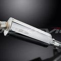 Delkevic 14” Stainless Oval Slip On Muffler Honda NC700 NC700X NC750 - 2012-2021