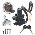 Ignition Switch Gas Cap Seat Lock Set For Kawasaki Ninja 250R EX250J 2008-2012